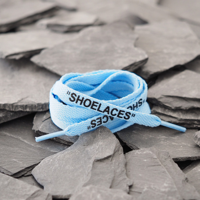 university blue shoe laces